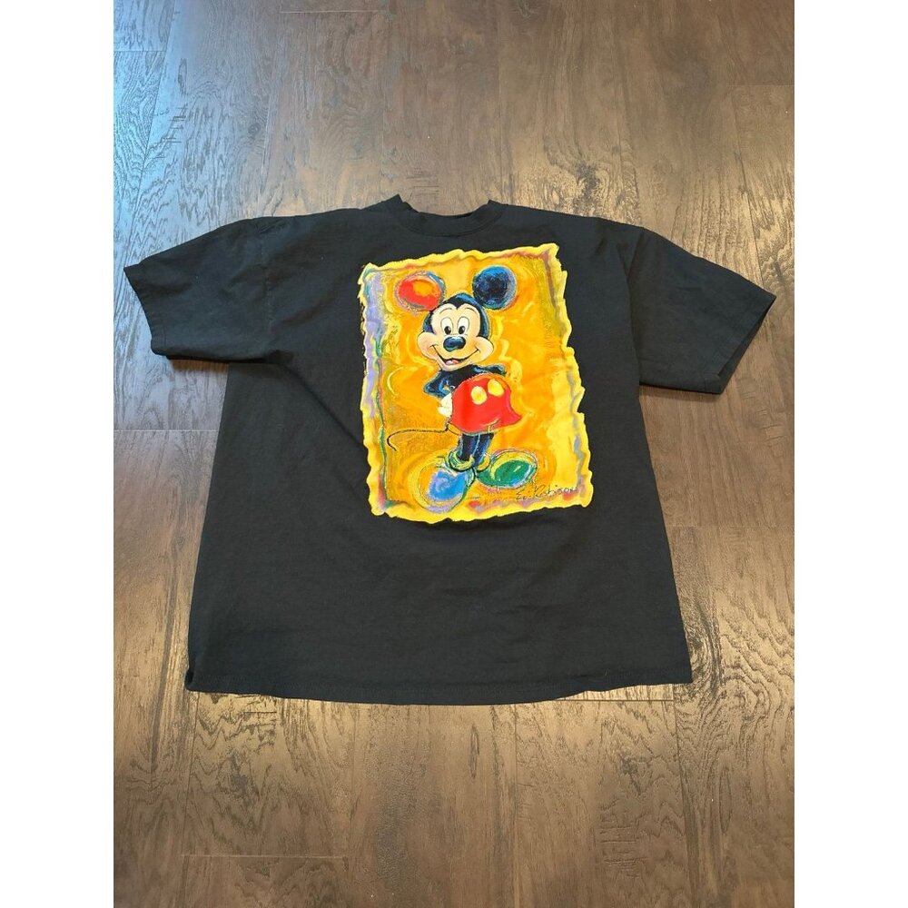 Vtg Art‎ of Disney By Artist Eric Robison Mickey Mouse T Shirt